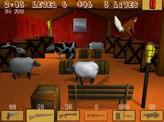 Barnyard Blaster Lite, game for IOS