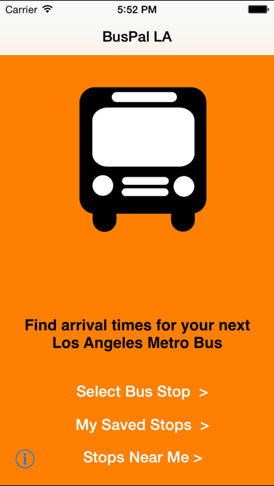 BusPal LA iPhone screenshot 4 - Navigation app