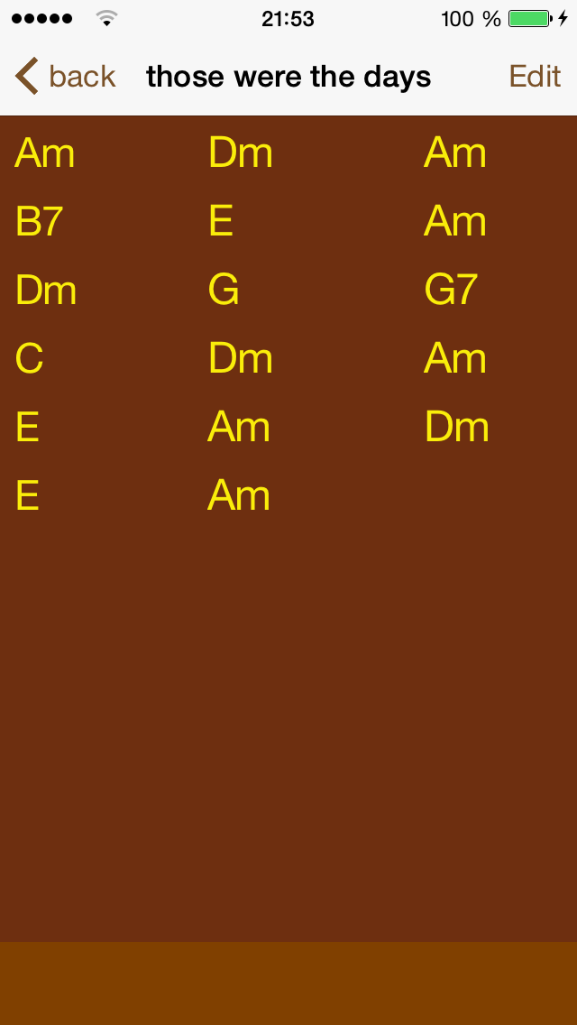 Chords Chords Chords