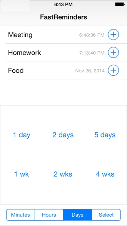 FastReminders - App for Fast Reminders