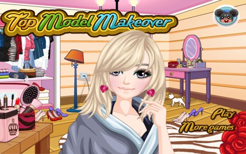 Top Model Makeover - Feel like a superstar in the Spa and Make up salon in this game screenshot 3