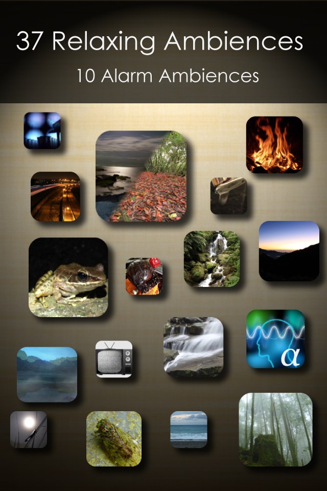 Relax Soundscapes Lite white noise and relaxing ambiences for sleep relax meditation and concentration