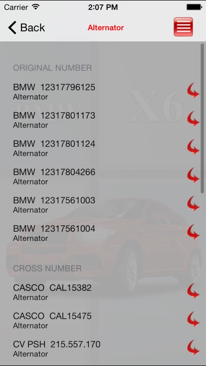 AutoParts BMW X6