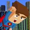 A Block Man Superhero Run FREE - Speedy City Guardian Adventure