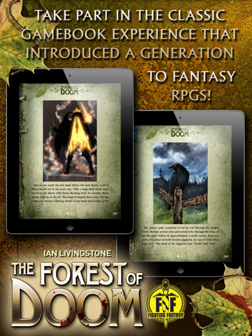 Screenshot #2 for Fighting Fantasy: The Forest of Doom