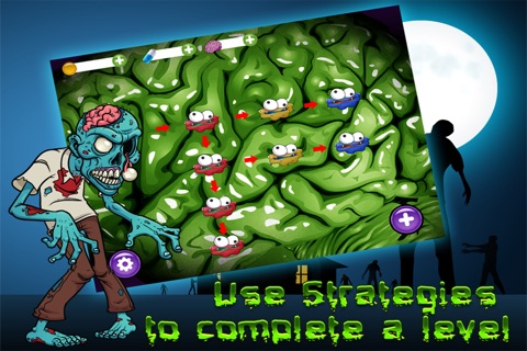 Zombie Virus Blast - Dead Brain Attack Puzzle Mania screenshot 3