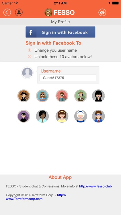 FESSO - Confess with fellow school mates and chat about events screenshot-4