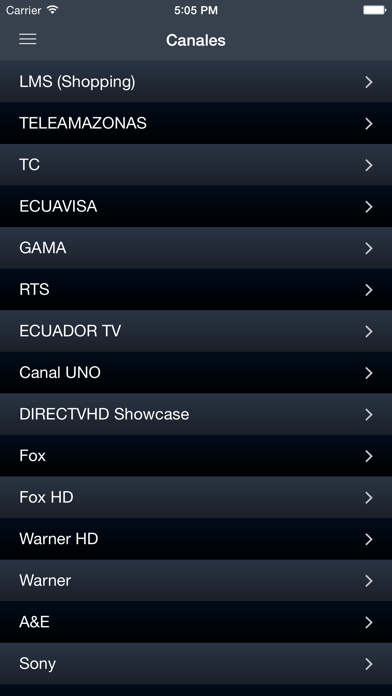Screenshot #1 pour La Tele Ecuador
