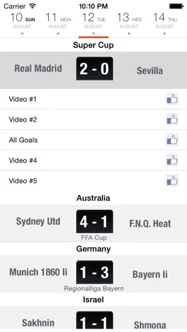 Game screenshot iHighlights - watch football highlights for free on your device apk