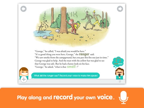 Curious George Goes Camping by i Read With screenshot 3