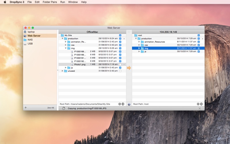 Screenshot #1 pour DropSync 3