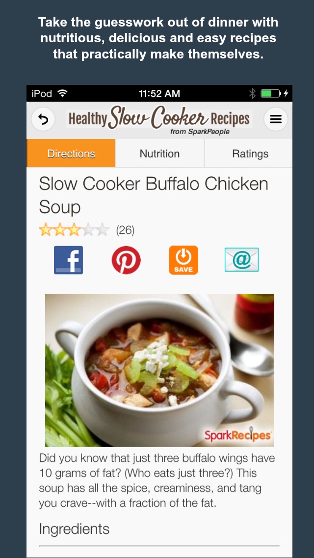 How to cancel & delete Healthy Slow Cooker Recipes from SparkPeople from iphone & ipad 3