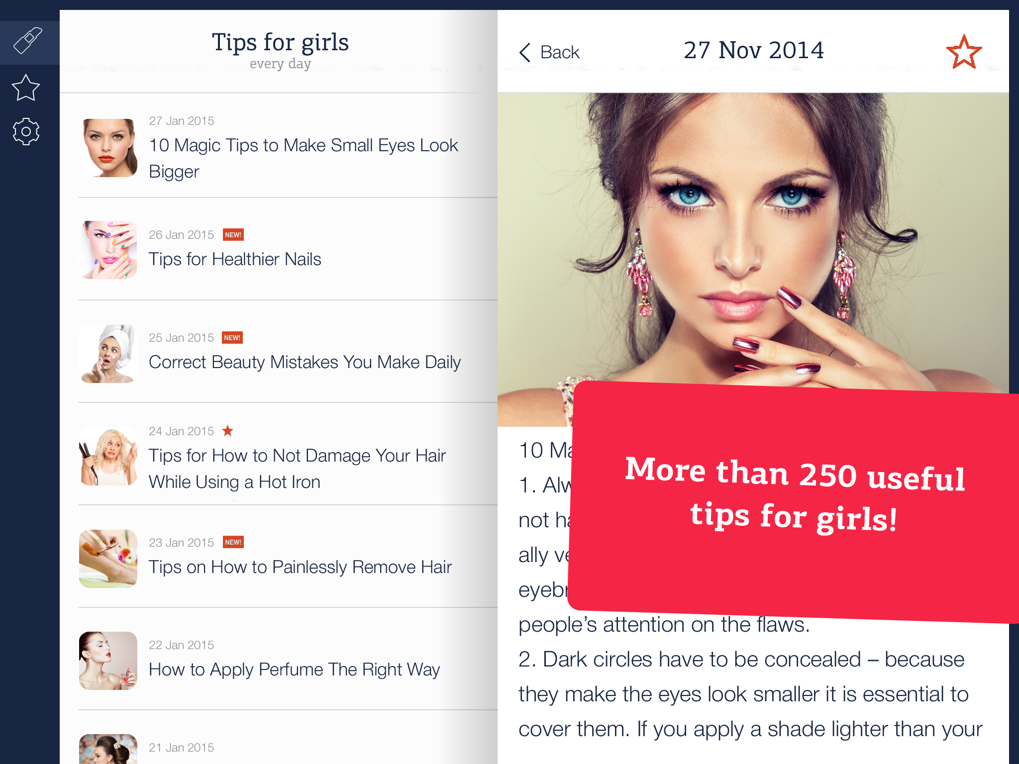 Tips For Girls Free: Beauty, Body, Health