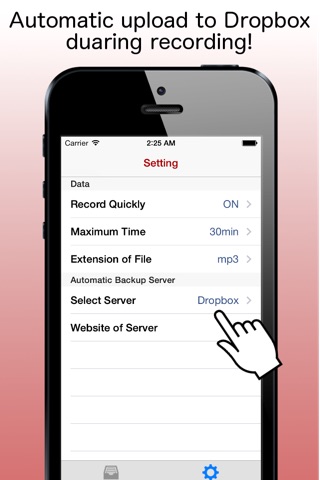 RecNow -record your conversations in mp3 format- screenshot 4