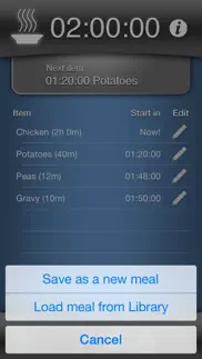 cookit - cooking meal timer iphone capturas de pantalla 3