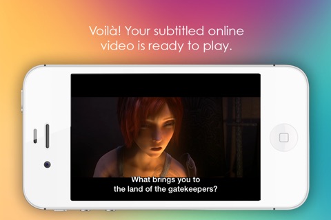 Subtitler - add subtitles to online videos screenshot 4