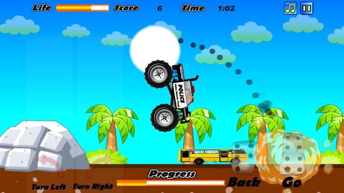 police monster truck