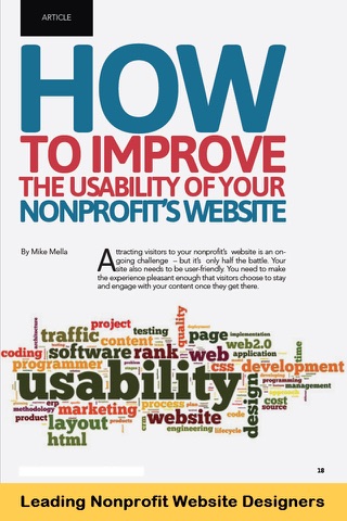 Nonprofit Website and App Review screenshot 4