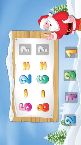Game screenshot Математика с Дед Мороз бесплатно - дети учатся чисел, сложение и вычитание apk