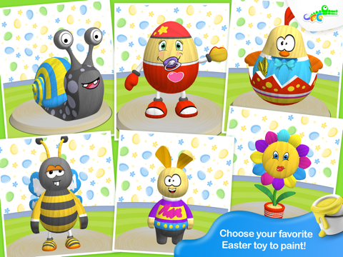 Screenshot #6 pour ToyBrush 3D - Easter Decorator