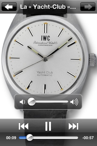 Audioguide IWC Museum screenshot 2