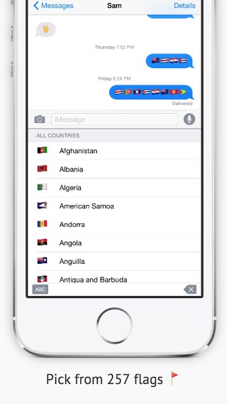 Flags • the world's emoji keyboardのおすすめ画像2