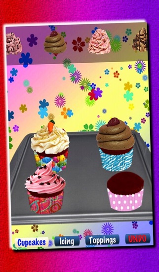 Cupcakes! FREE - Cooking Game For Kids - Make, Bake, Decorate and Eat Cupcakesのおすすめ画像1