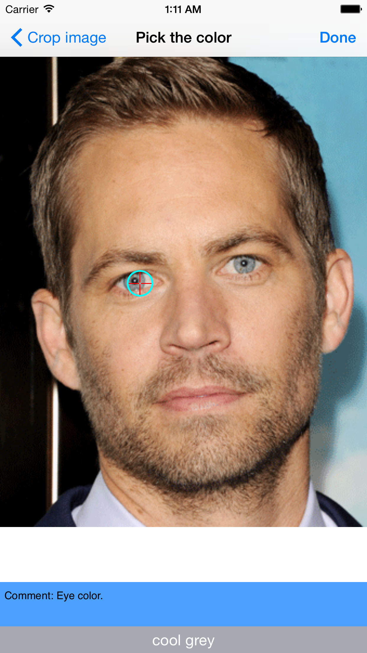 Eye Color Picker