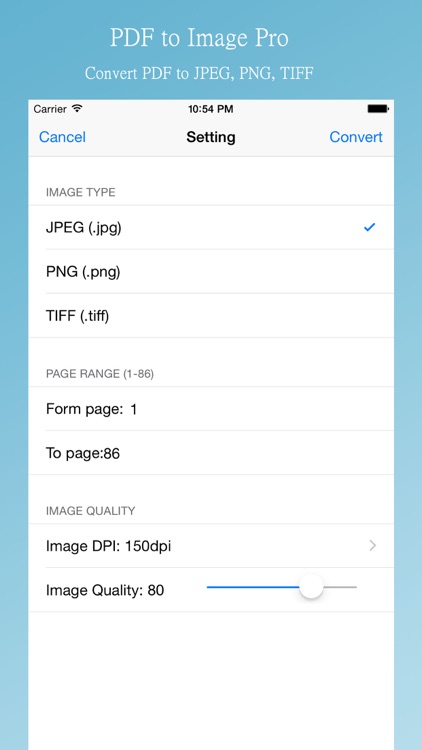 PDF2Image Pro Edition - for Convert PDF to Image(JPG,PNG,TIFF), Extract pictures from PDF