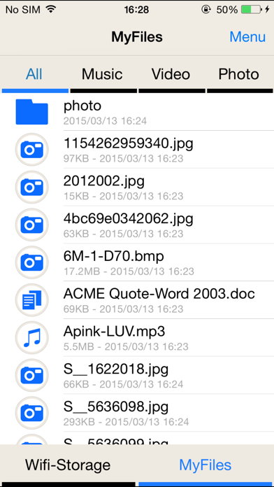 Screenshot #3 pour Wifi-Storage