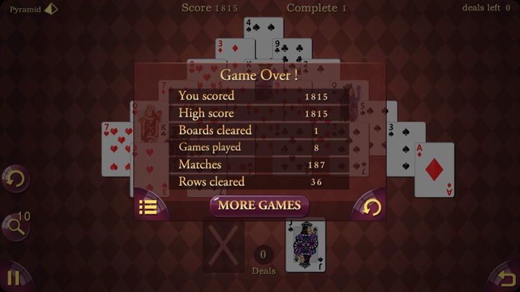 Awesome Pyramid Solitaire screenshot-4