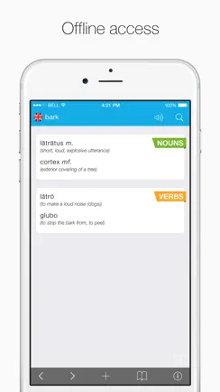 Latin – English Dictionary iPhone image 1