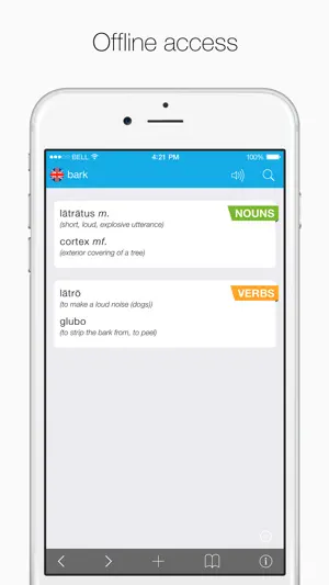 Latin – English Dictionary screenshot 1