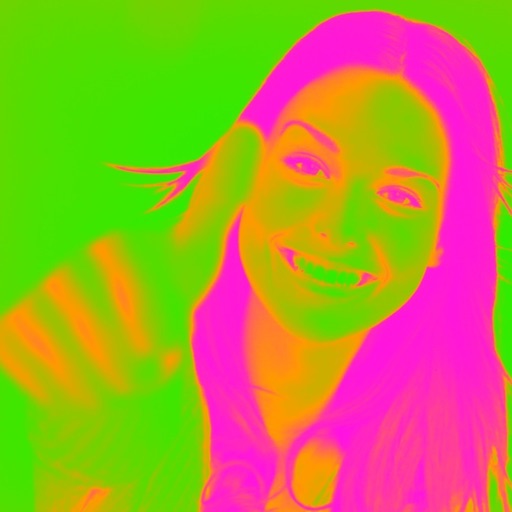 Glow Camera - View Crazy Cool Neon Fluorescent Rainbow Splash Colors iOS App