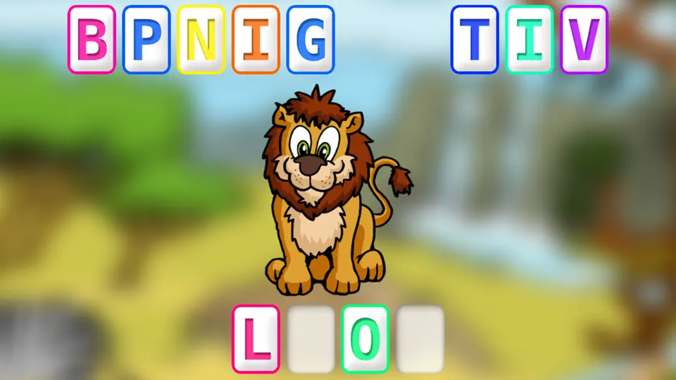 Captura de pantalla de Tozzle Words - Toddler's First Words en iPhone 2