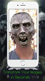 Mask Booth - Transform into a zombie, vampire or scary clown iphone bilder 0