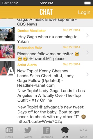 My Artist Alerts for Lady Gaga Fans - Free screenshot 4