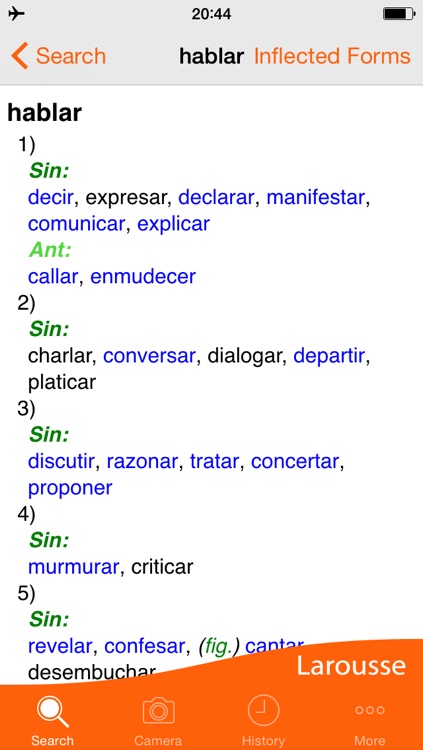 Larousse Dictionary of Synonyms and Antonyms