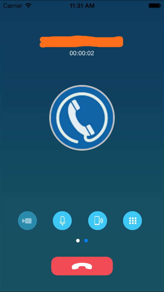 #2. 1-Talk (iOS) 由: PortSIP Solutions, Inc.