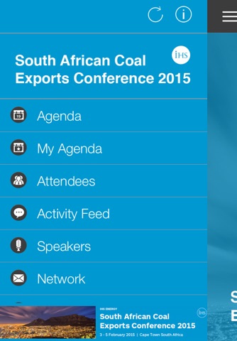 IHS South African Coal Event screenshot 2