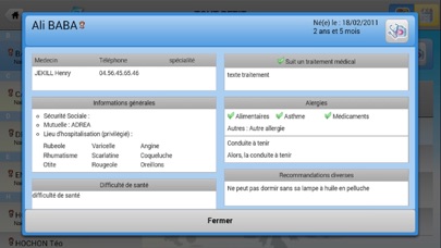 Pointages Noé screenshot