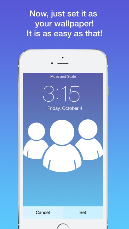 Wallpaper Fix - Scale, zoom, crop and position your custom background photos screenshot-3