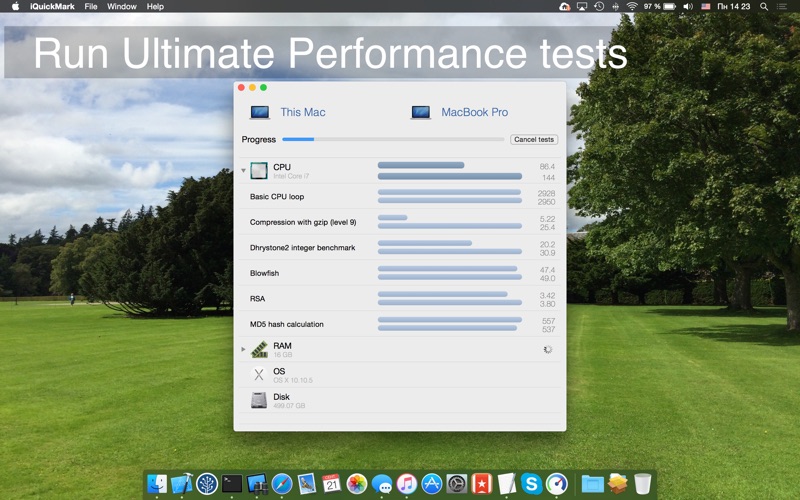 iQuickMark Ultimate Performance Tester thumbnail 4
