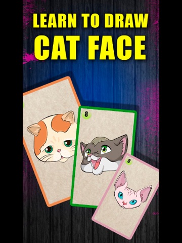 Screenshot #6 pour Learn To Draw Cat Face