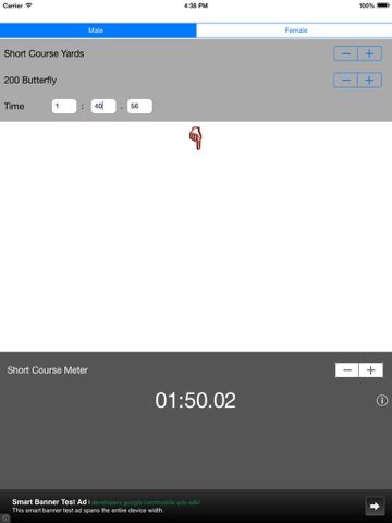 Screenshot #6 pour Swim Lap Time Converter