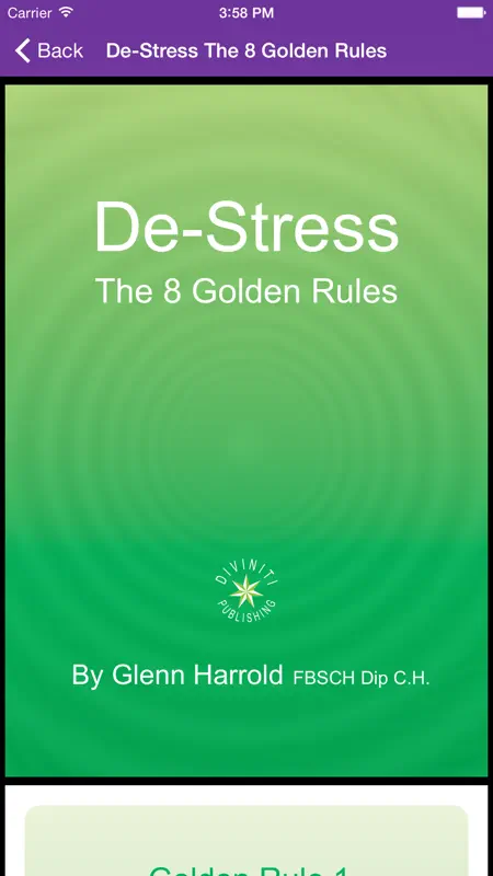Deep Sleep by Glenn Harrold, a Self-Hypnosis Meditation for Relaxation screenshot 5 of 5