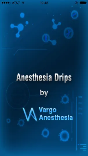 Anesthesia Drips iPhone Screenshot 1