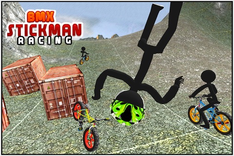 BMX Offroad Stickman Racing screenshot 4