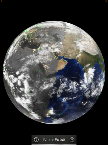 Screenshot #6 pour WorldPulse Pro Earth Weather Clouds & Temperature