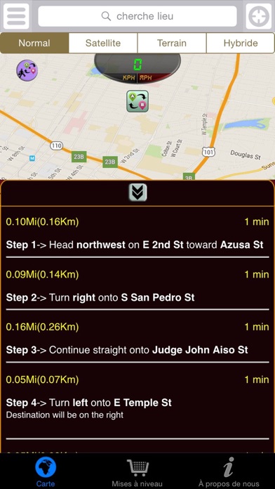 Screenshot #2 pour conduite Route Finder